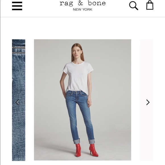 Rag & Bone Jean. The Dre. SOLD OUT ONLINE. - Picture 2 of 6